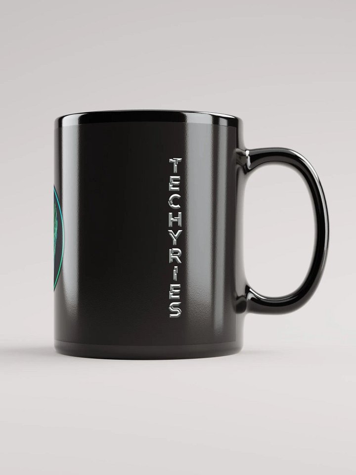 Techyries Logo Black Glossy Mug product image (2)