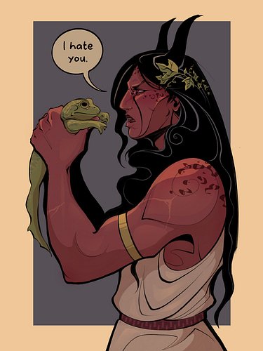 Thought I would join in on the @a1ien_rat #7kRATS as a good excuse to draw their Dionysus design 🤗

And for anyone who isn’t ...
