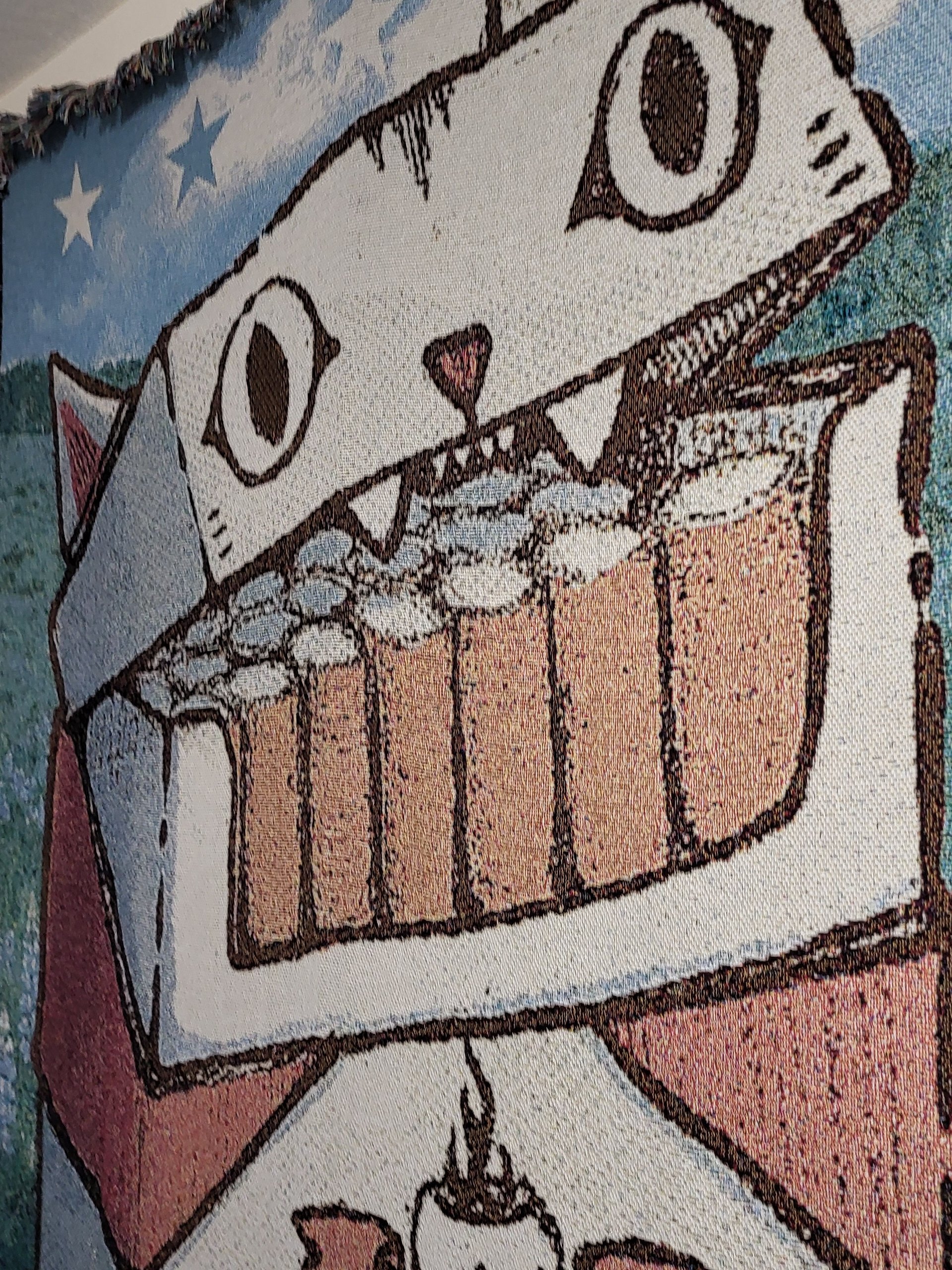 CAT CIGS WOVEN BLANKET product image (2)