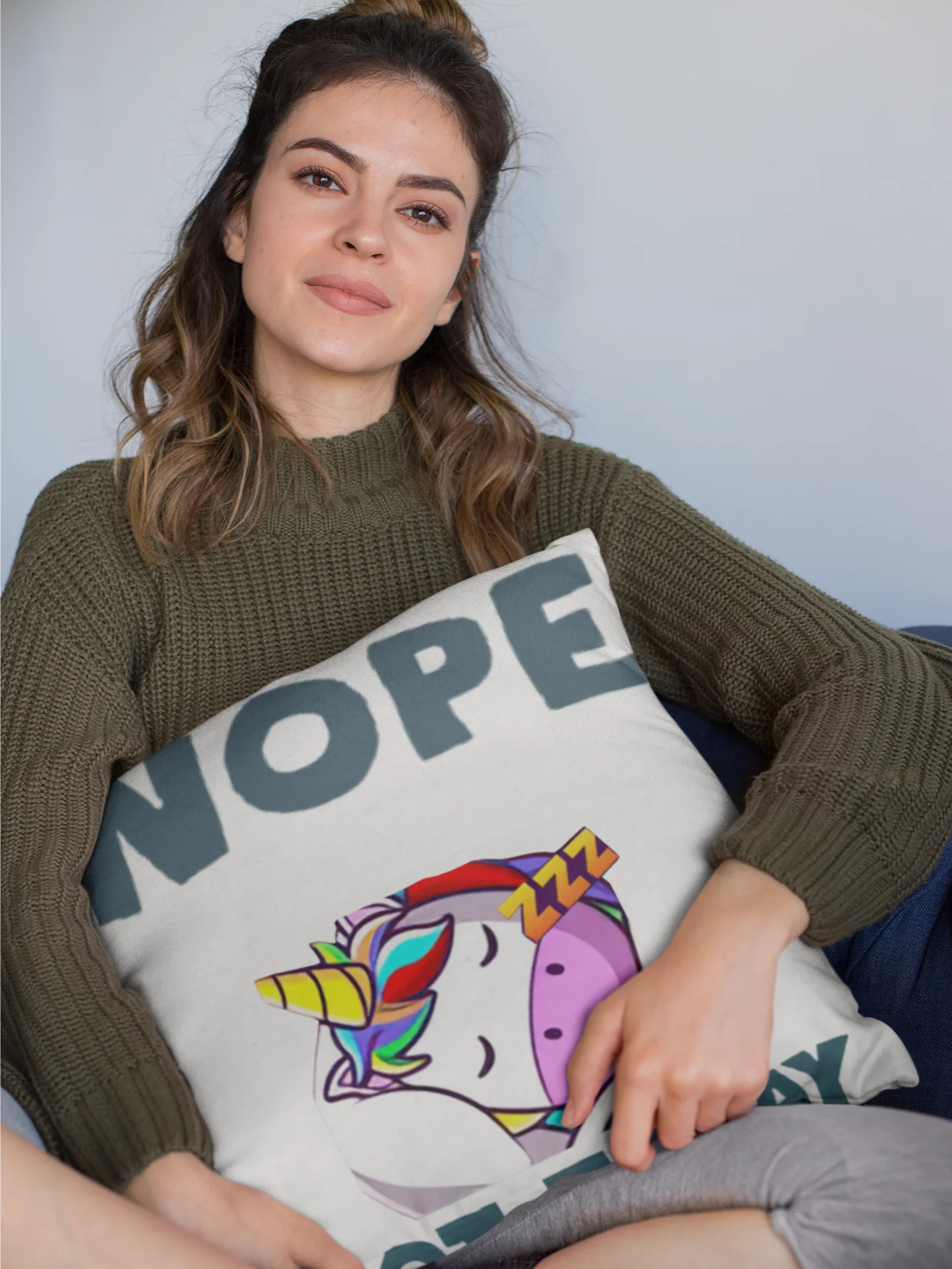 NOPE Cushion - One Side Print product image (2)