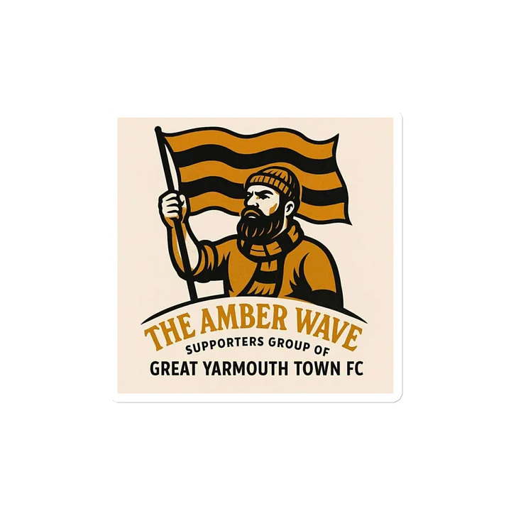 Great Yarmouth Flag Supporters Die-Cut Magnets product image (2)