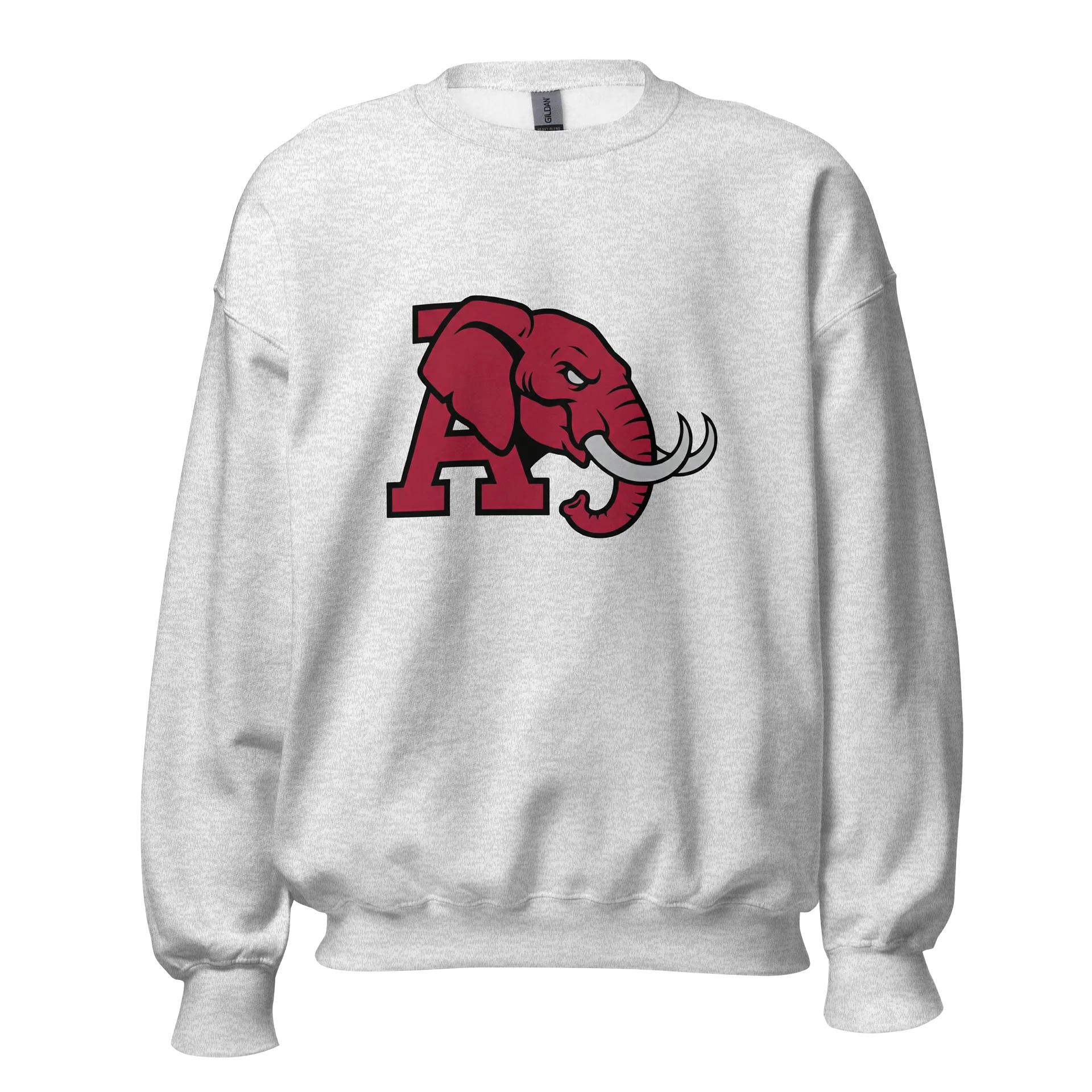 Red Elephant Letter A Graphic Sweatshirt product image (13)