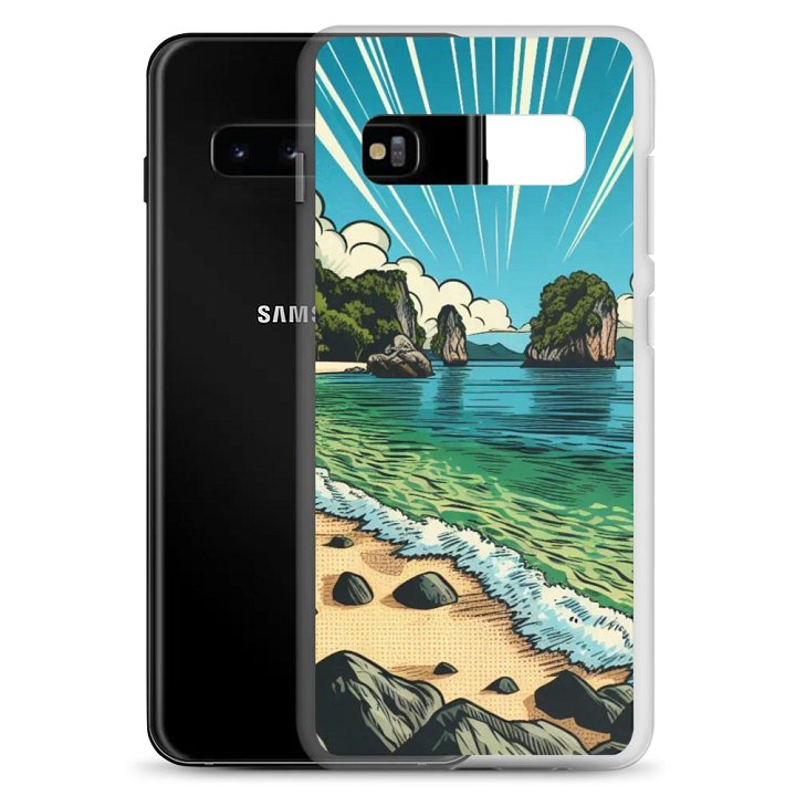 Tropical Paradise Samsung® Clear Case | Ai Design product image (20)