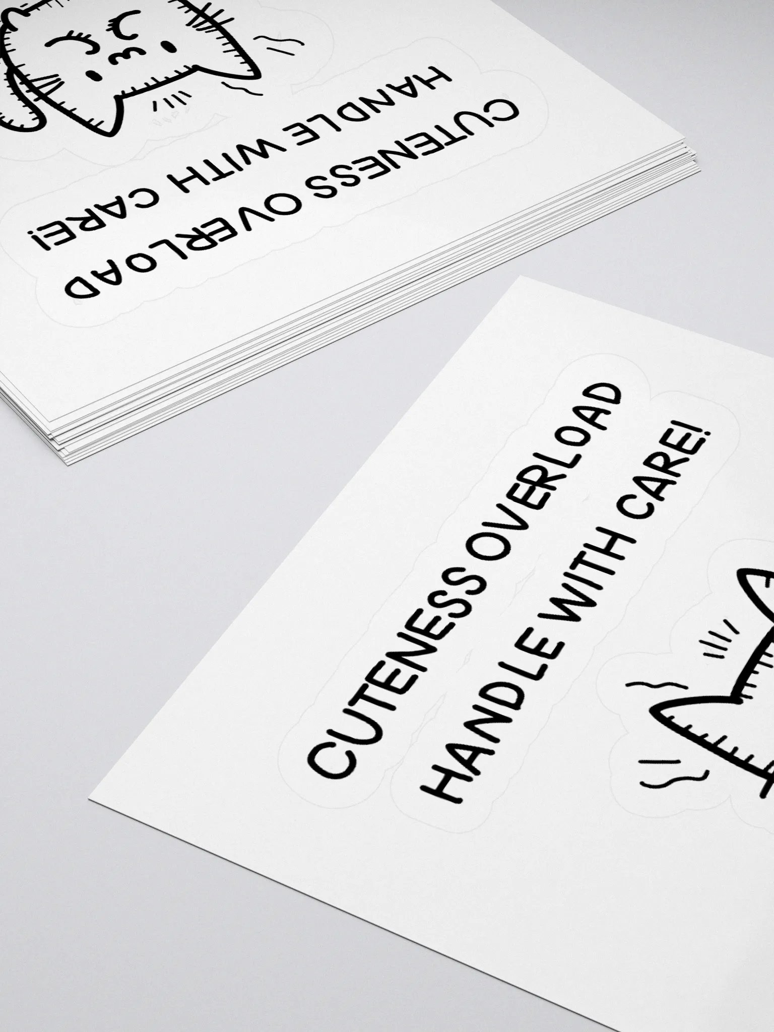 Cuteness Overload Vinyl Stickers product image (10)