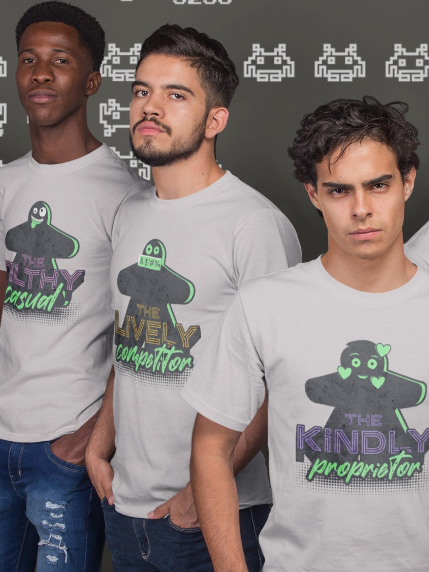 Board Gamer Personality Shirt, Board Game Night Group T-shirt, Classic Overthinker product image (6)