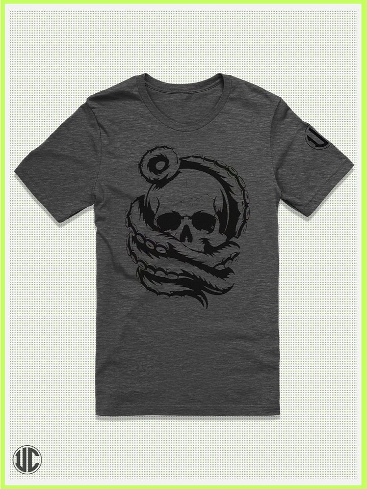 Deep Hold – Ocean Skull Tentacle Graphic T-Shirt product image (1)