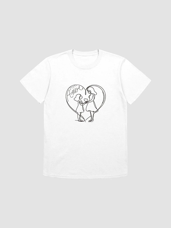 Amo Você - Camiseta de Malha Soft Unissex Adulto - Fabi & Lelê product image (1)