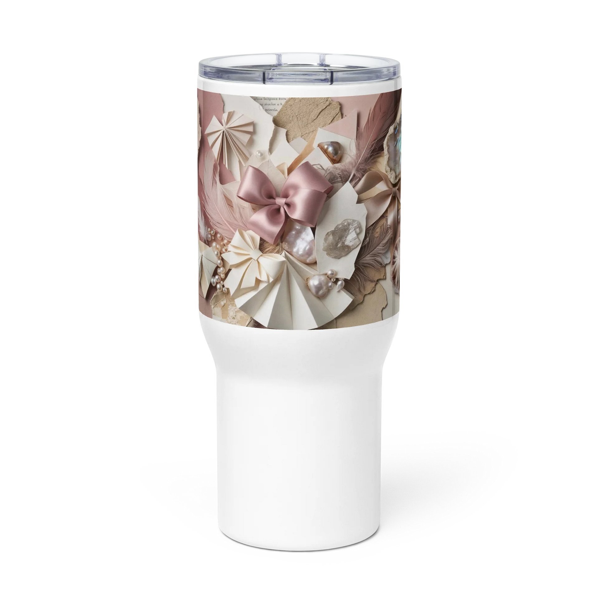 Dreams Folded in Paper Travel Mug #1 – For the Wanderers with Well-Worn Edges product image (3)