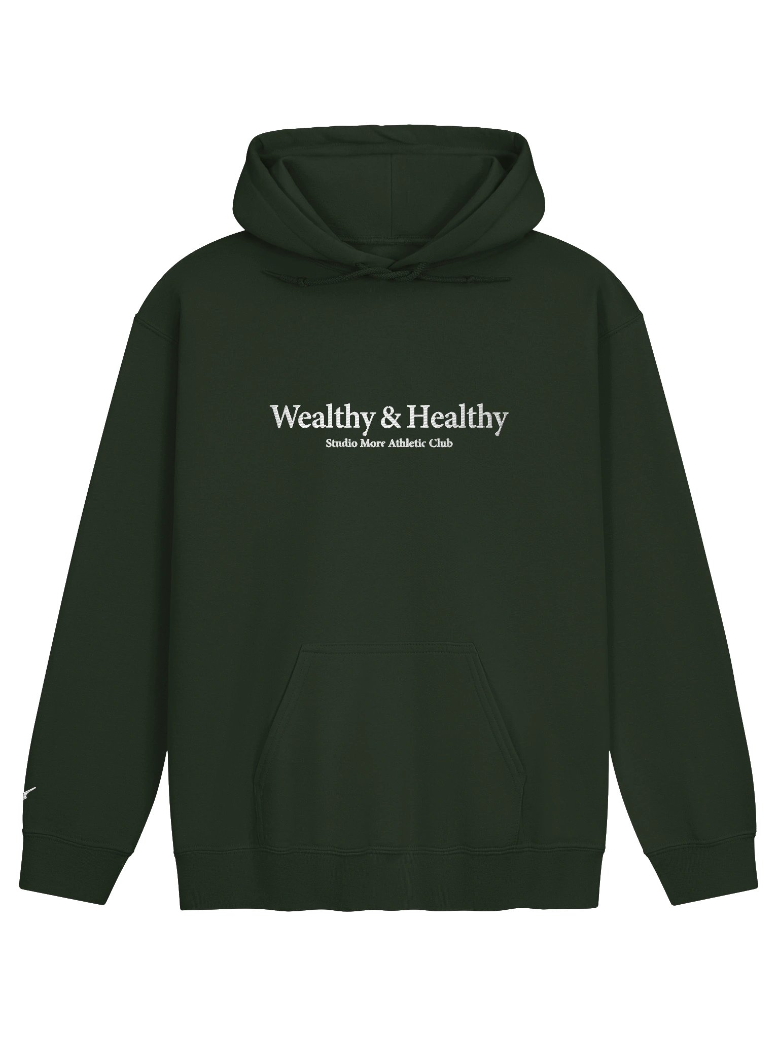 Wealthy & Healthy - Embroidered Hoodie product image (5)