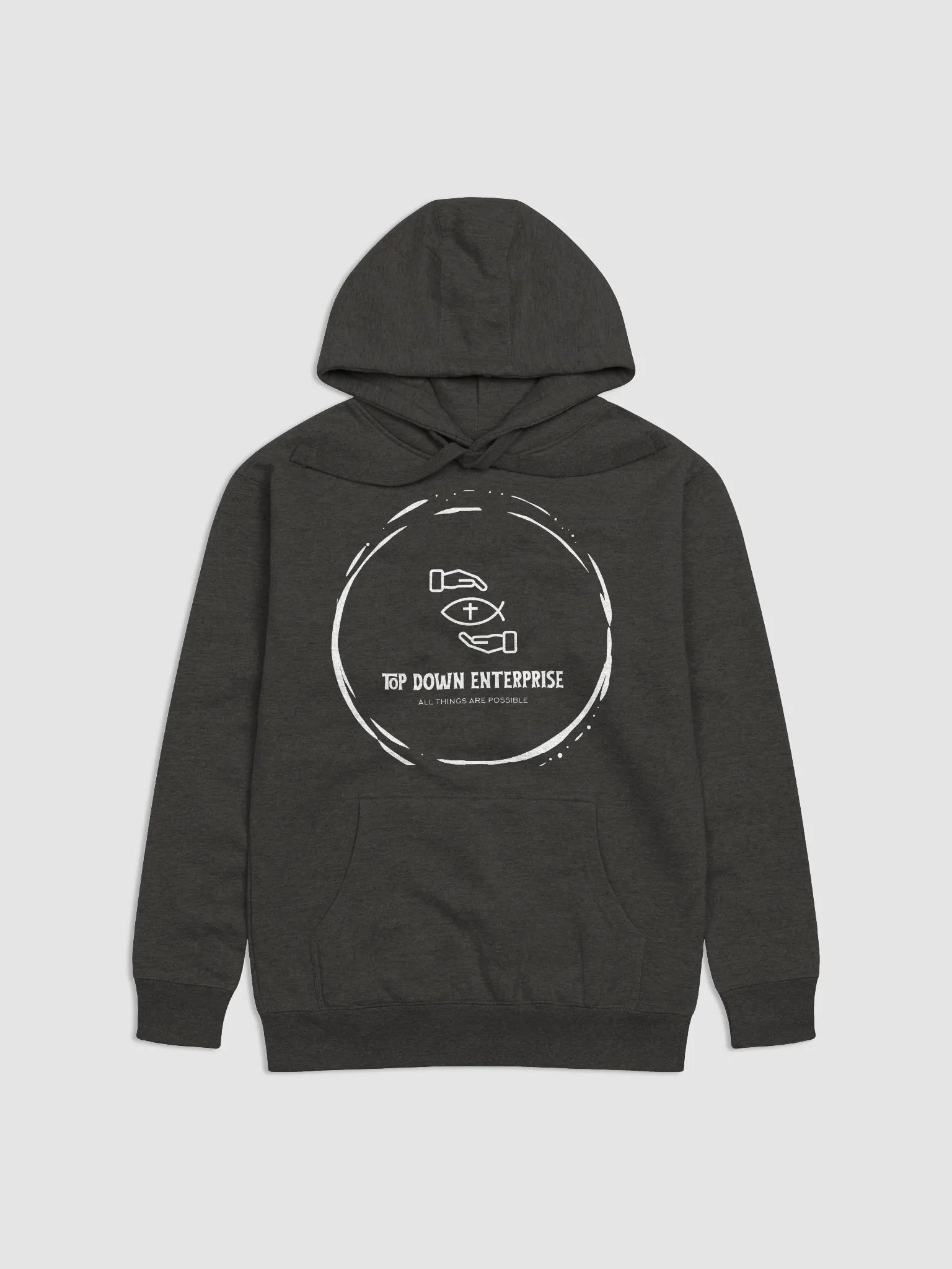 Top Down Pull Over Hooded Sweatshirt product image (3)