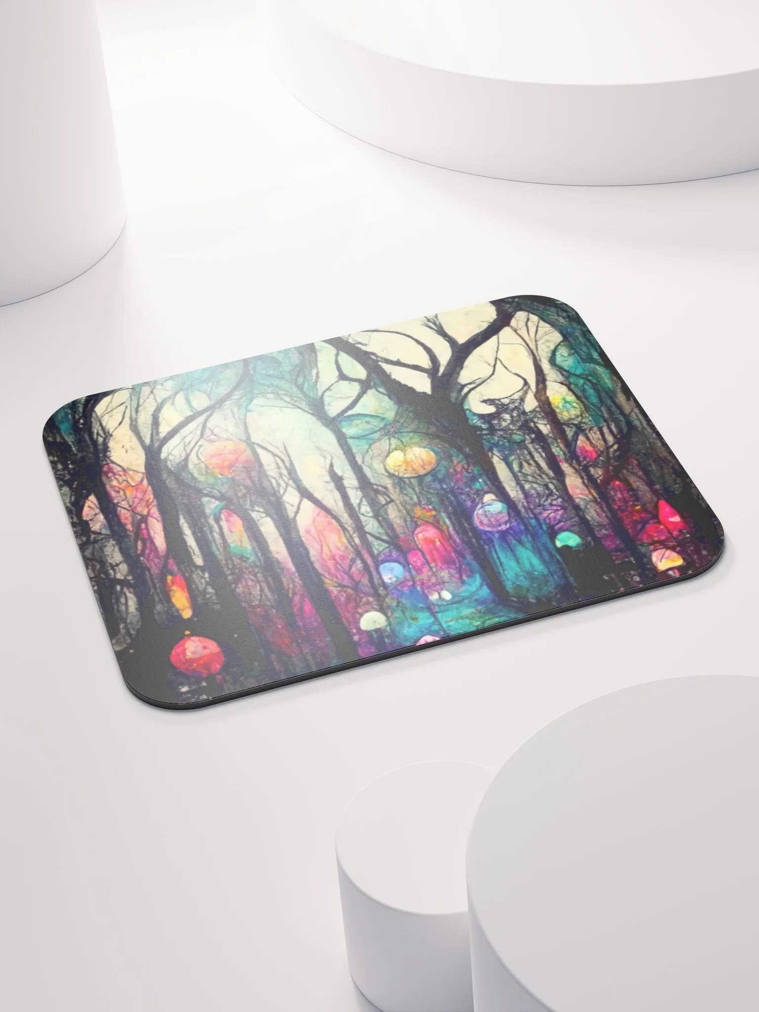 Mystical Forest Glow Mouse Pad product image (4)