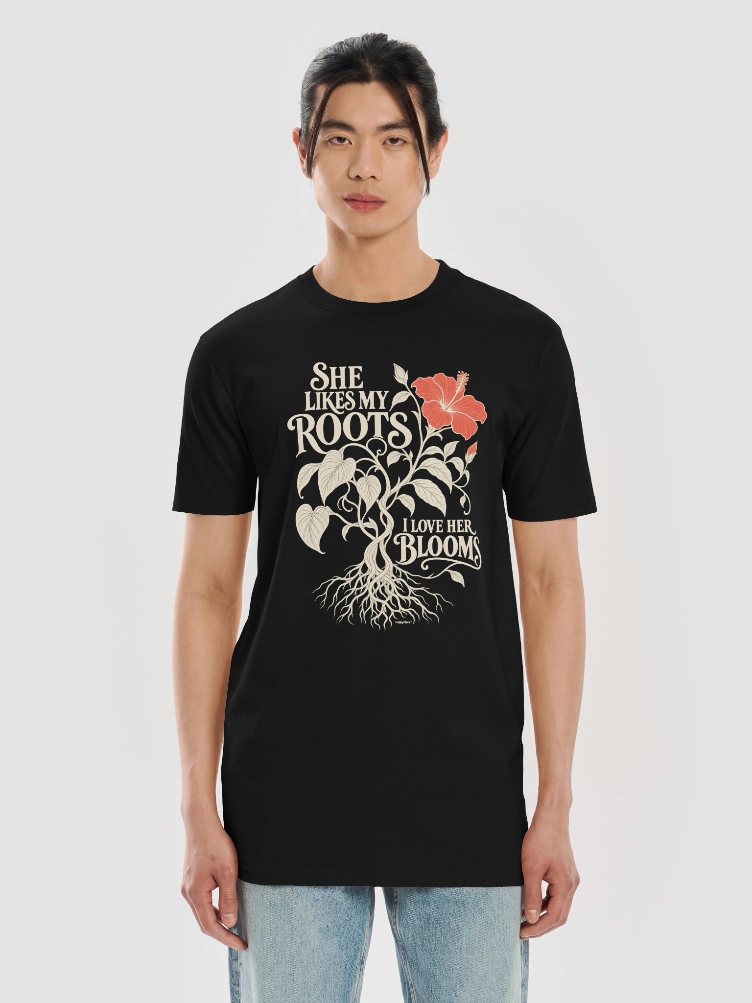 She Likes My Roots Botanical Tee product image (1)