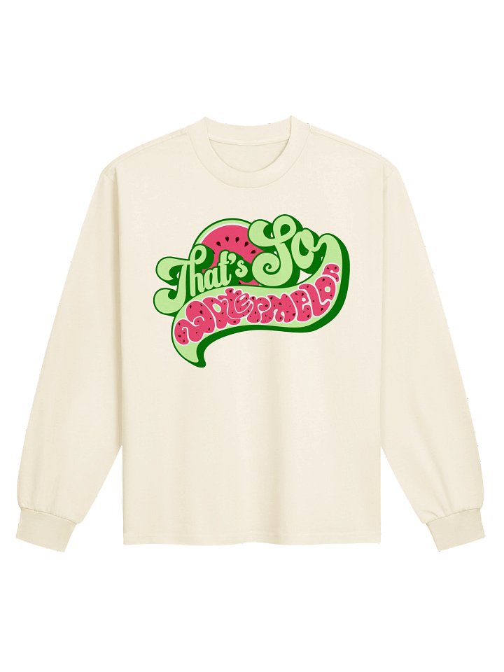 Retro That's So Watermelon Long Sleeve Tee product image (8)