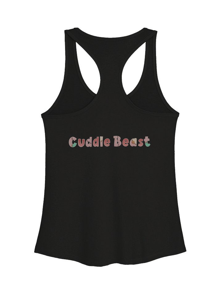 Anxiety Bear Heart Women's Razorback Tank product image (2)