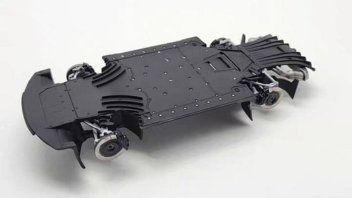 @tamiyausa Porsche 911 GT3 RS chassis is done! It's very simplified but it looks so darn good and it goes together very well!...