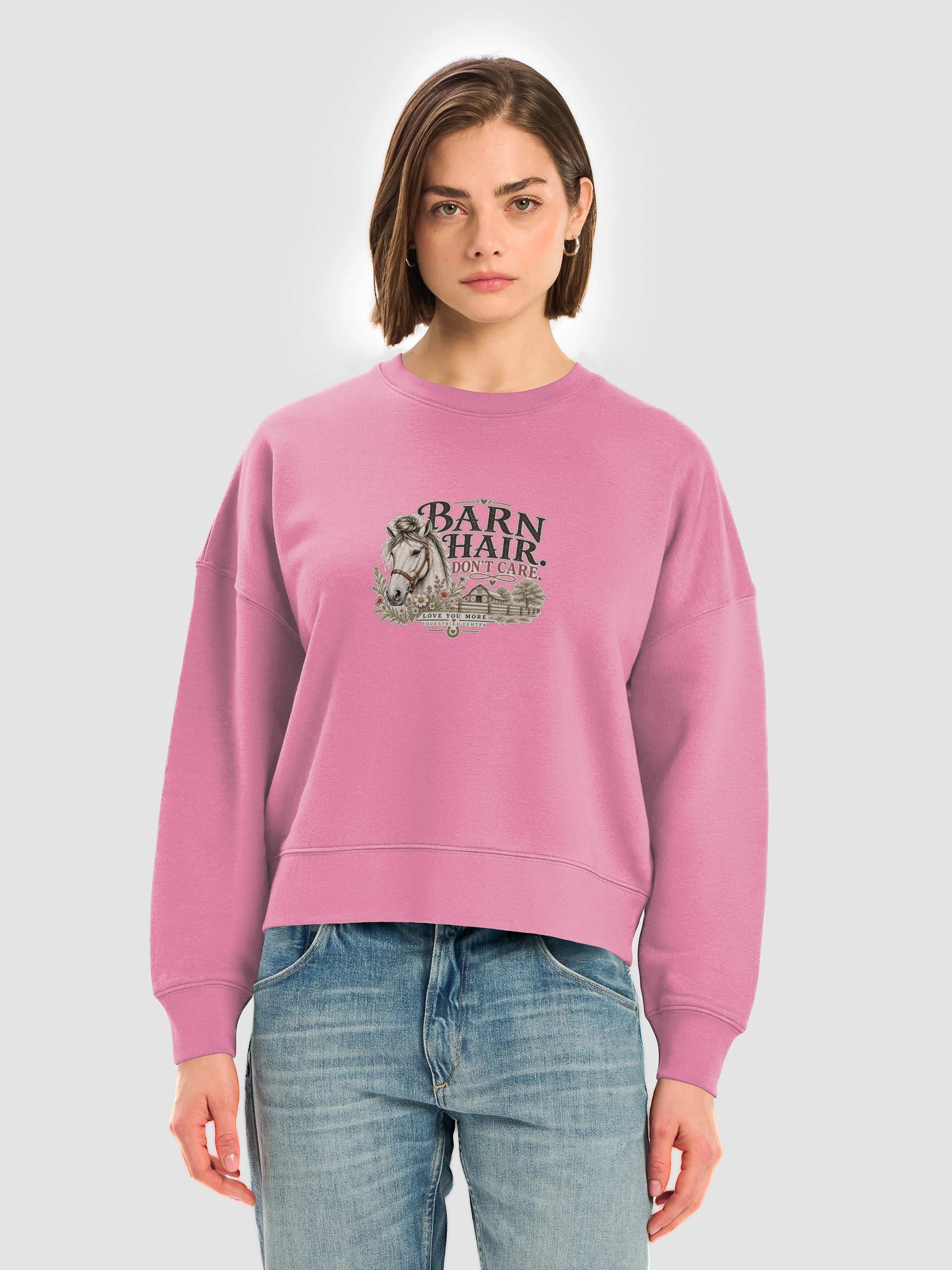 Barn Hair. Don’t Care. Women’s Crewneck product image (15)