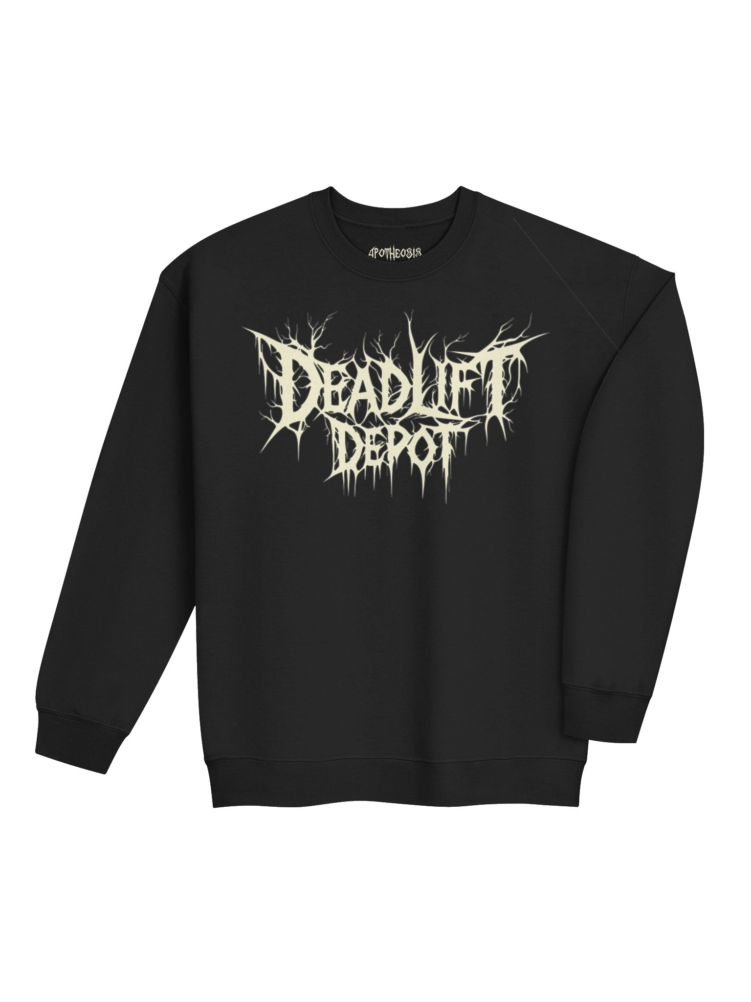 The Vanity Crewneck Sweatshirt | Toxic Positivity | Oversized "Love Thyself" Sweatshirt | Deadlift Depot product image (19)