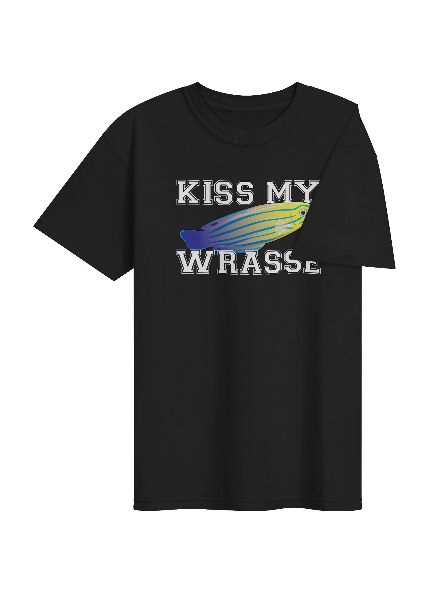 Kiss My Wrasse Femininus Wrasse Shirt – Funny Saltwater Reef Tank Aquarium Tee product image (8)