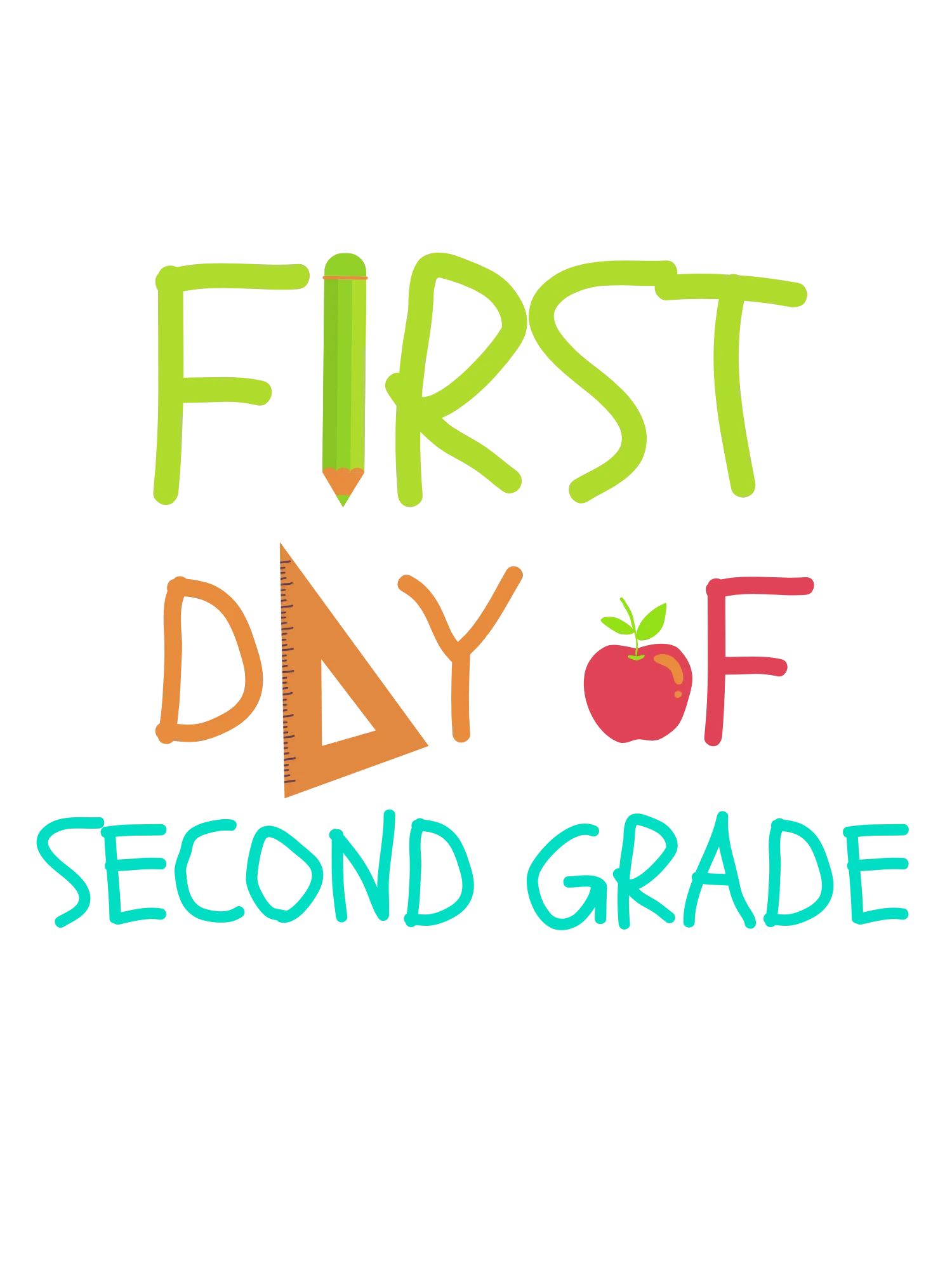 First Day of School Custom Kids Shirt (Pre-K to 5th Grade) product image (4)