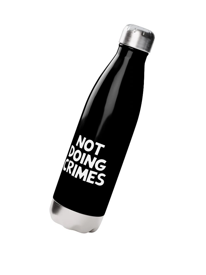 Not Doing Crimes Water Bottle — SP.BTL-01 product image (2)