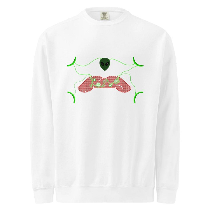 Neon Alien Gaming Sweatshirt product image (1)