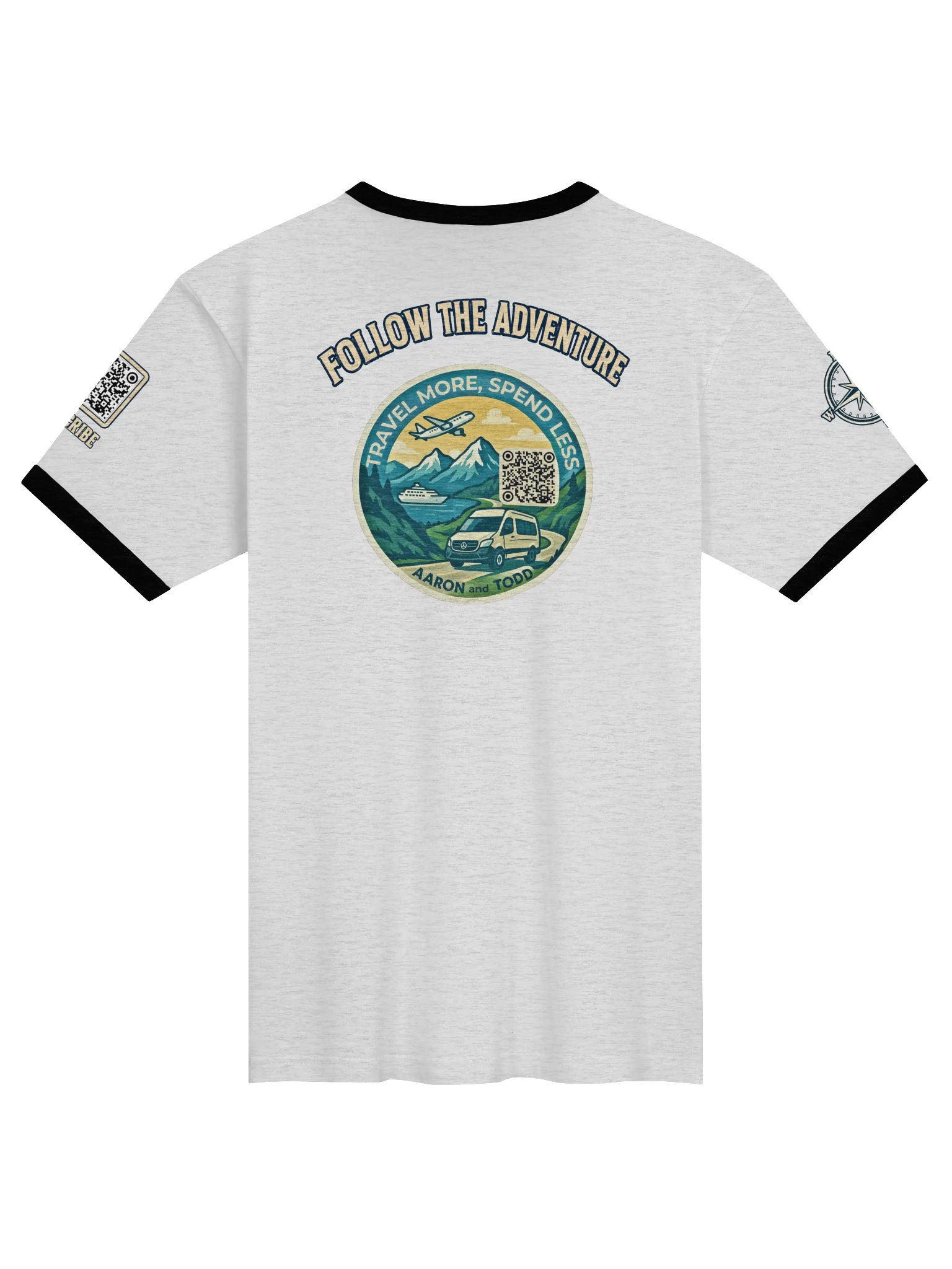 Aaron & Todd Coordinates Ringer Tee product image (9)