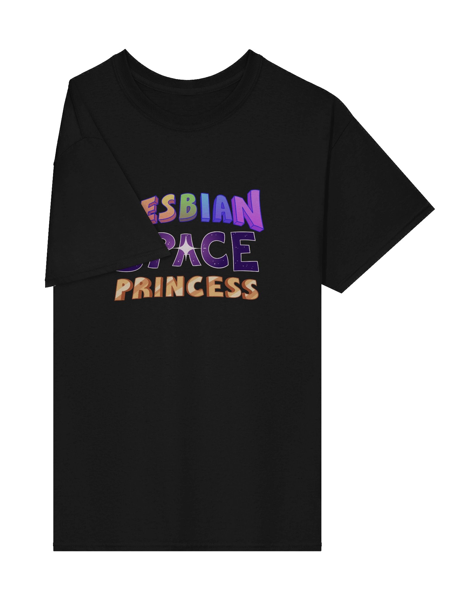 Lesbian Space Princess Tee product image (19)