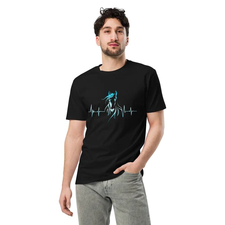 Horse Heartbeat AS Colour Unisex Premium T-Shirt product image (2)