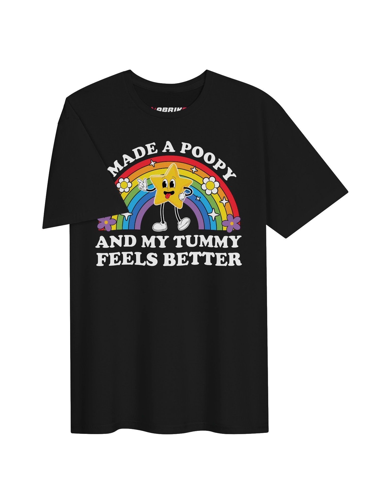 I Made A Poopy Funny Rainbow Star T-Shirt product image (21)