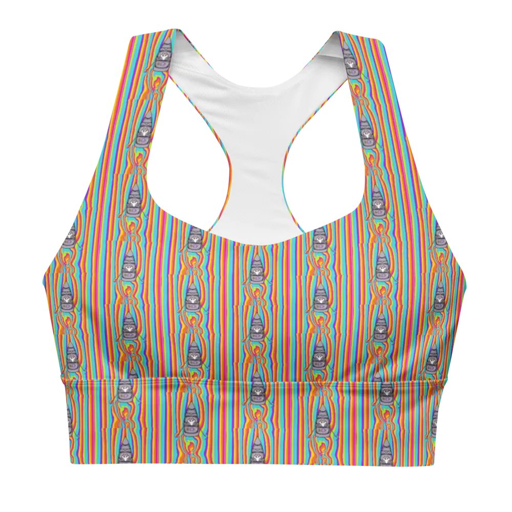 Row Row Row Your Boat longline sports bra product image (1)