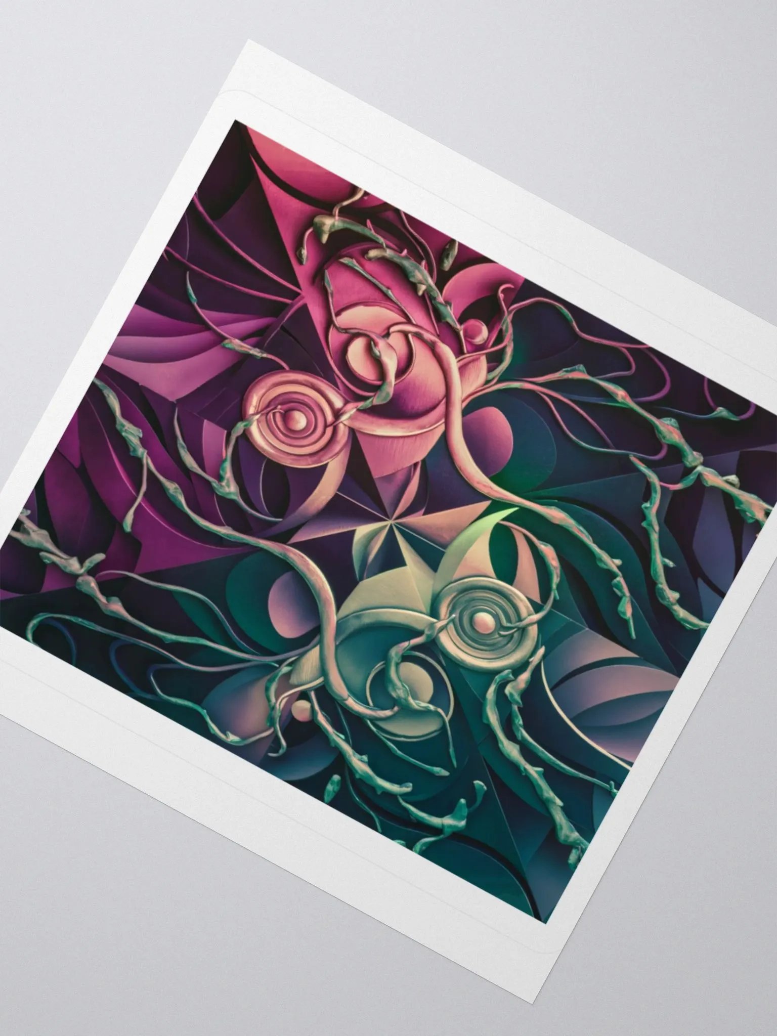Exclusive Abstract Art Sticker | Kiss Cut Vinyl | Perfect for Laptops, Cars, & More product image (2)
