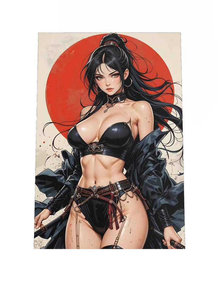 Moonblade – Lunar Warrior Art Print product image (2)
