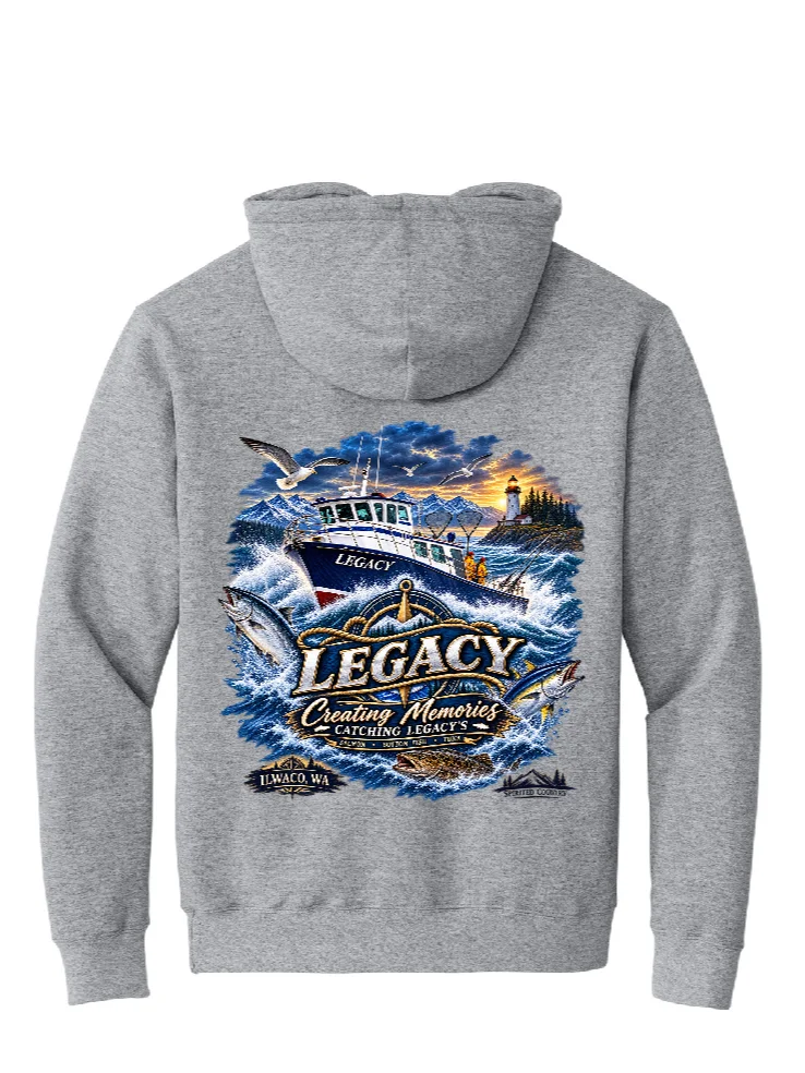 LEGACY CHARTER BOAT HOODIE-MEDIUM product image (1)