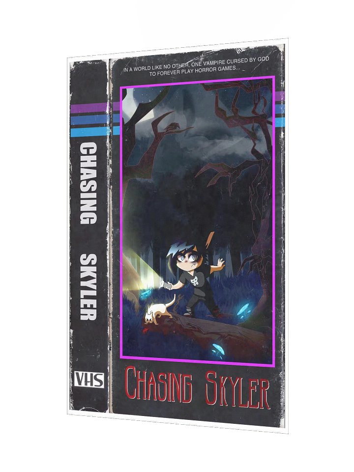 Chasing Skyler: The "Lost Tape" VHS Poster (Distressed Art) product image (1)