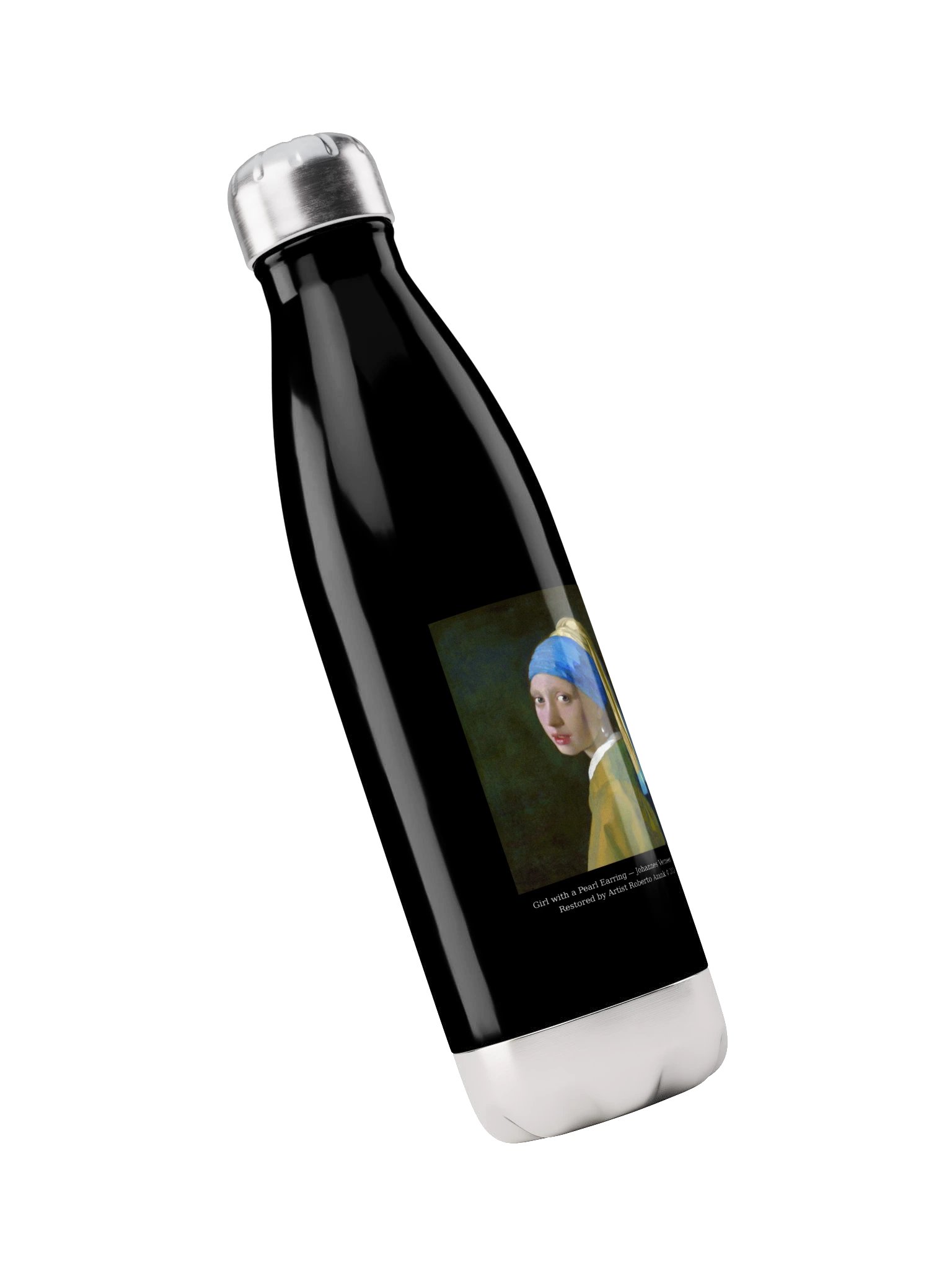 Girl with a Pearl Earring — Water Bottle product image (3)