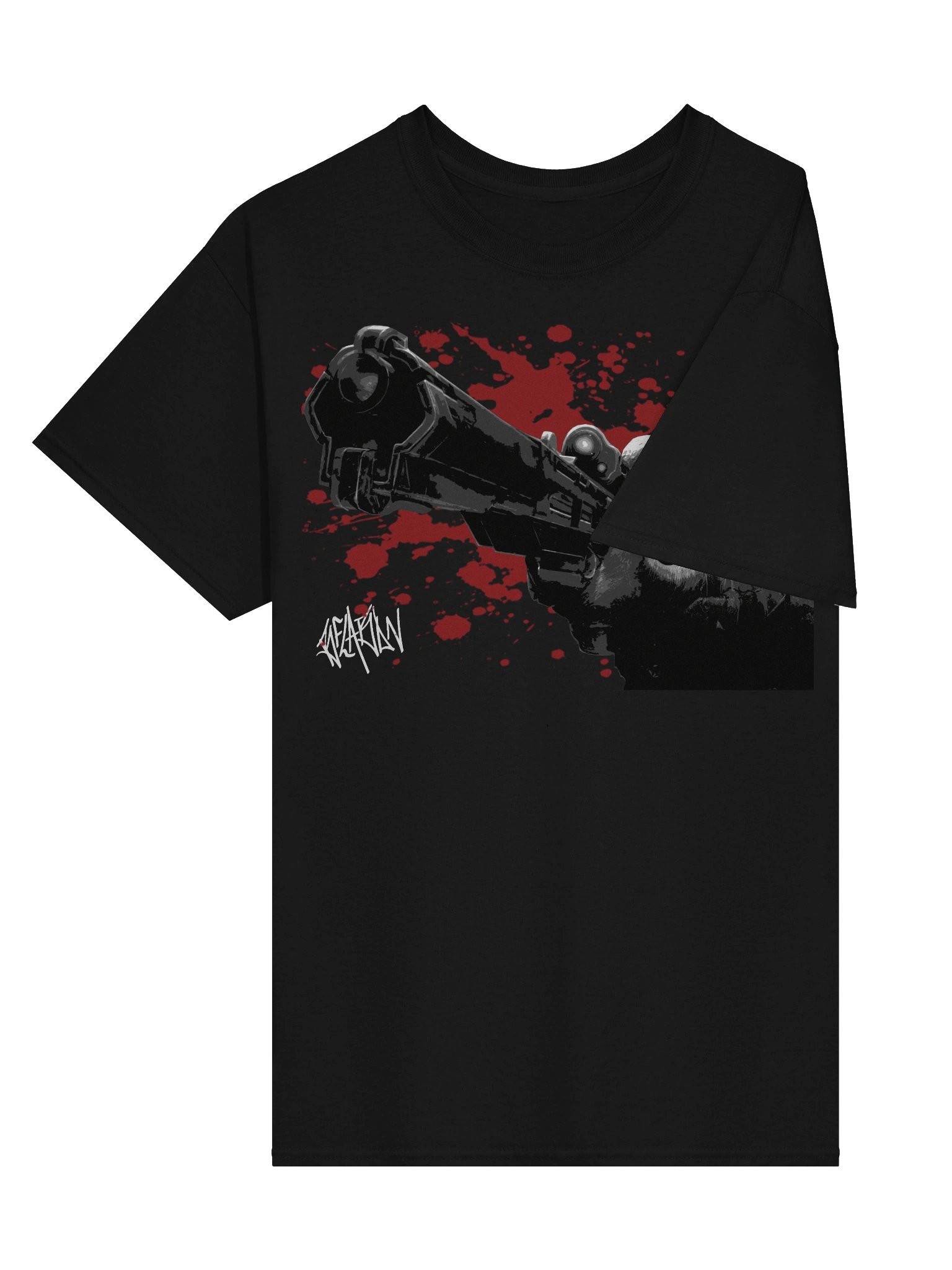 Sniper painting tee (BLACK) product image (3)