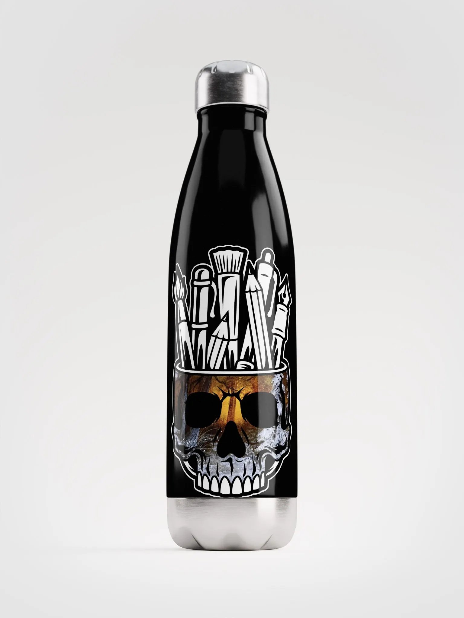 Skull Paintbrush Holder product image (1)