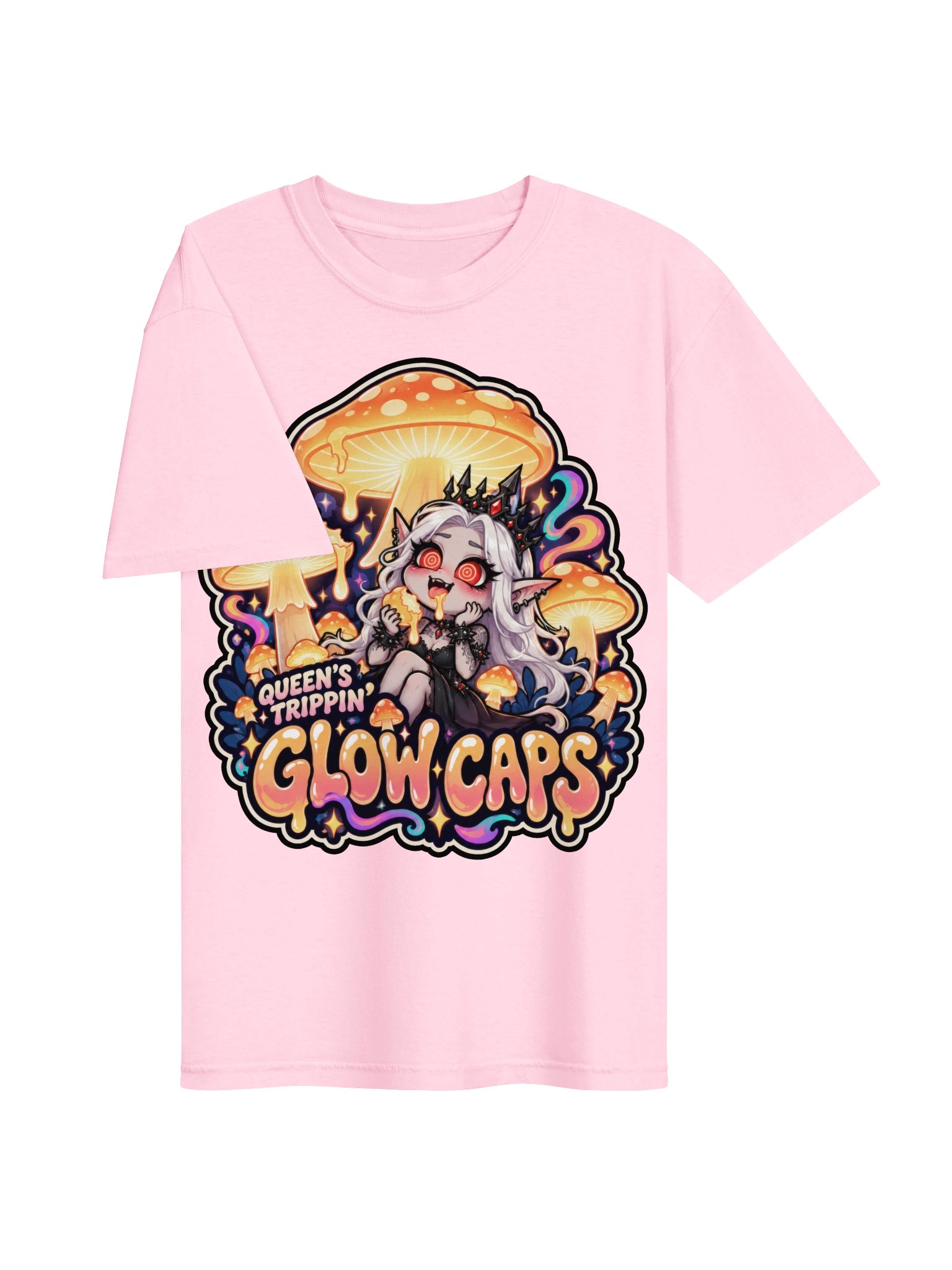 LAFFPRO - GLOWCAPS TRIPPIN QUEEN TEE product image (19)