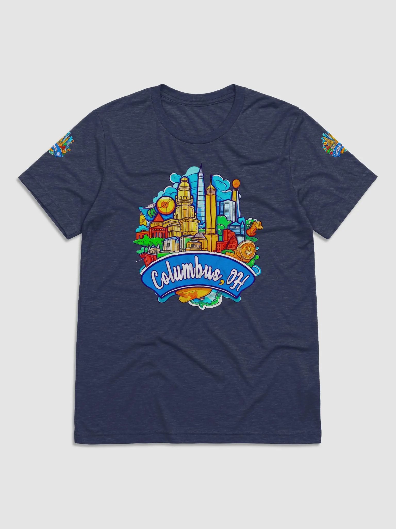 Cbus Cityscape: Columbus Ohio Tee product image (1)