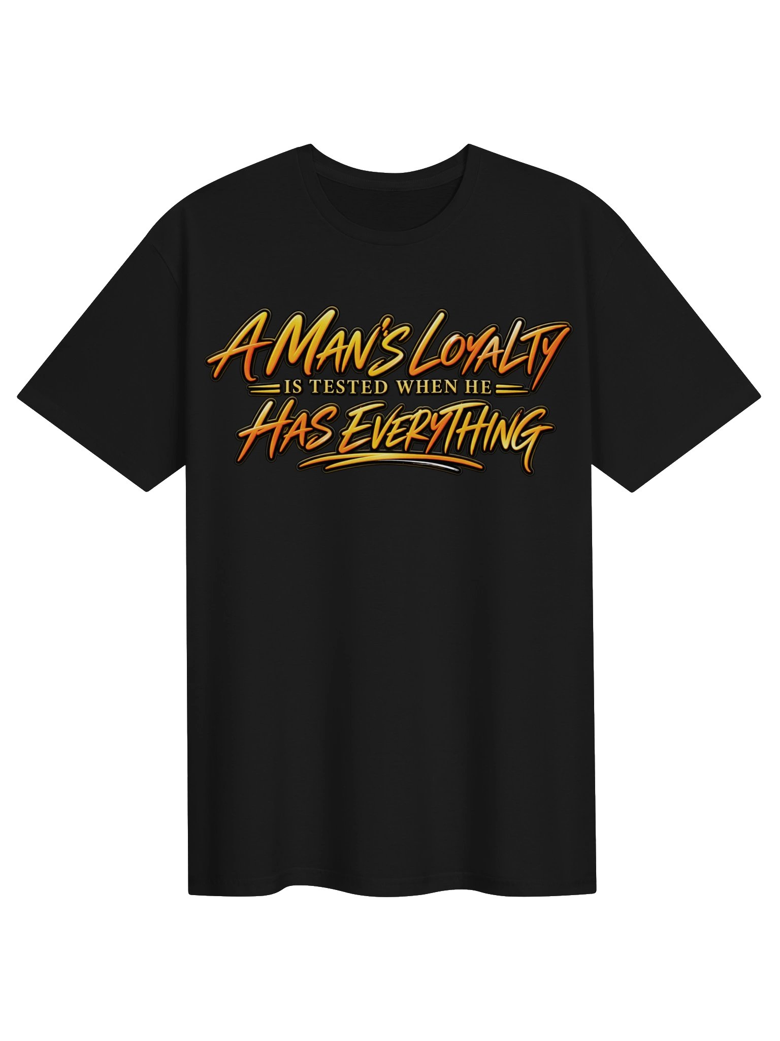 A Man's Loyalty Tee product image (1)