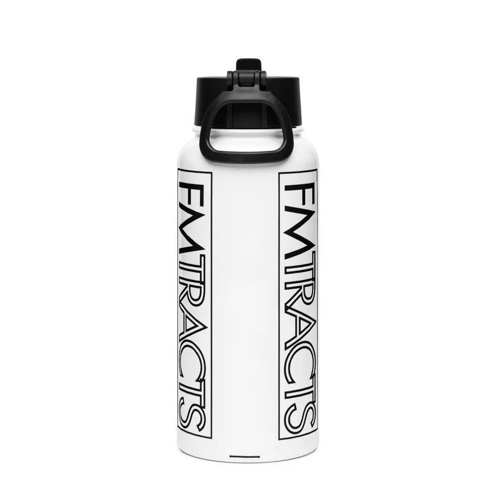 Obsidian Elegance: Stainless Steel Water Bottle product image (2)