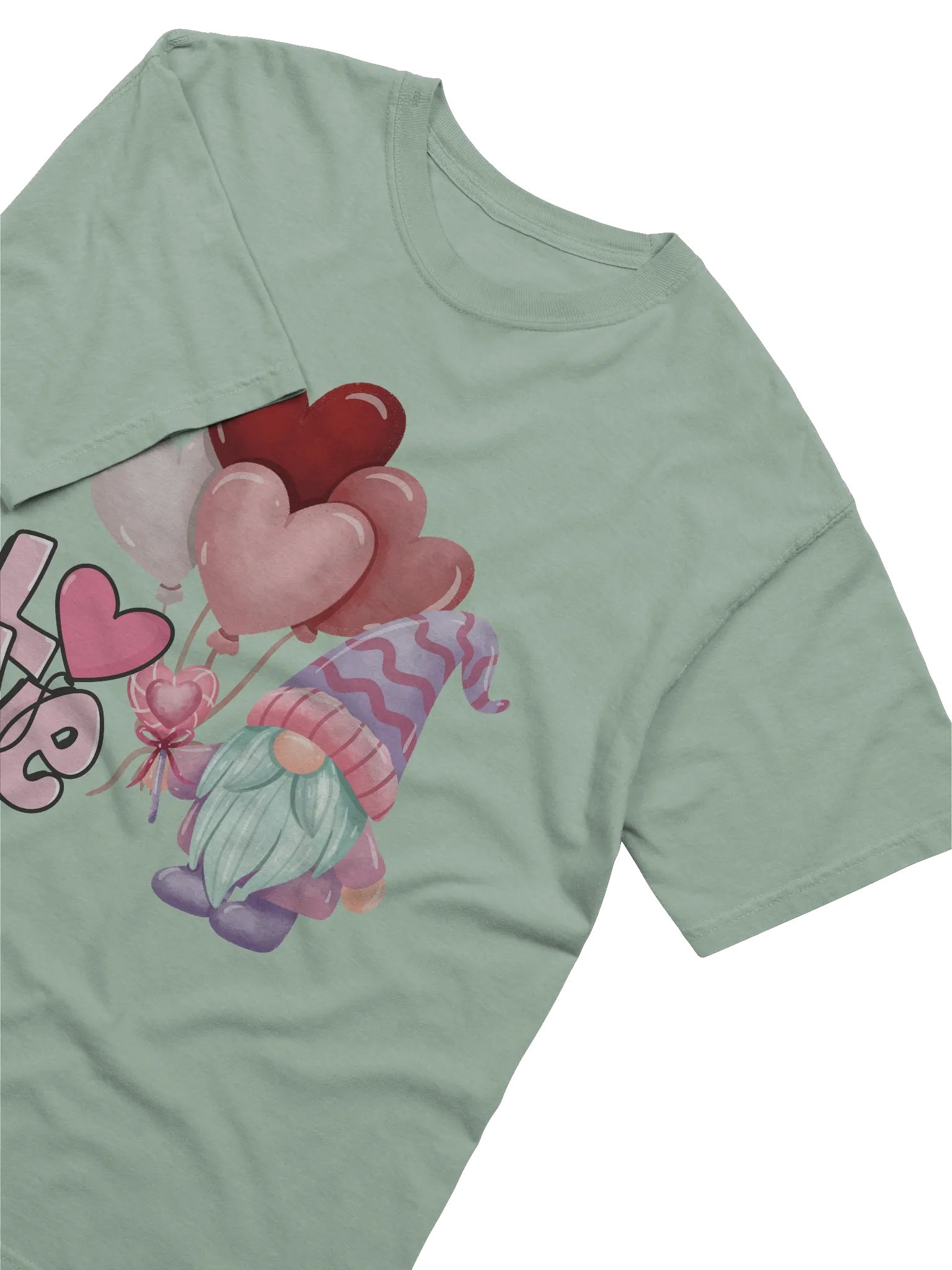 Gnome Love Balloons T-Shirt product image (34)