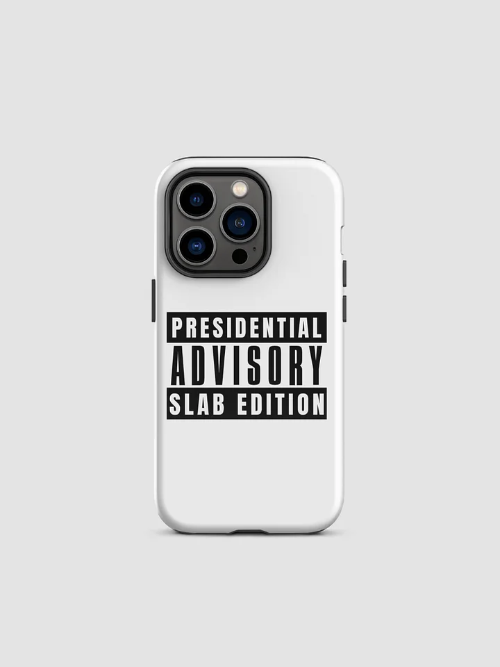 Presidential Advisory Tough iPhone Case White product image (1)