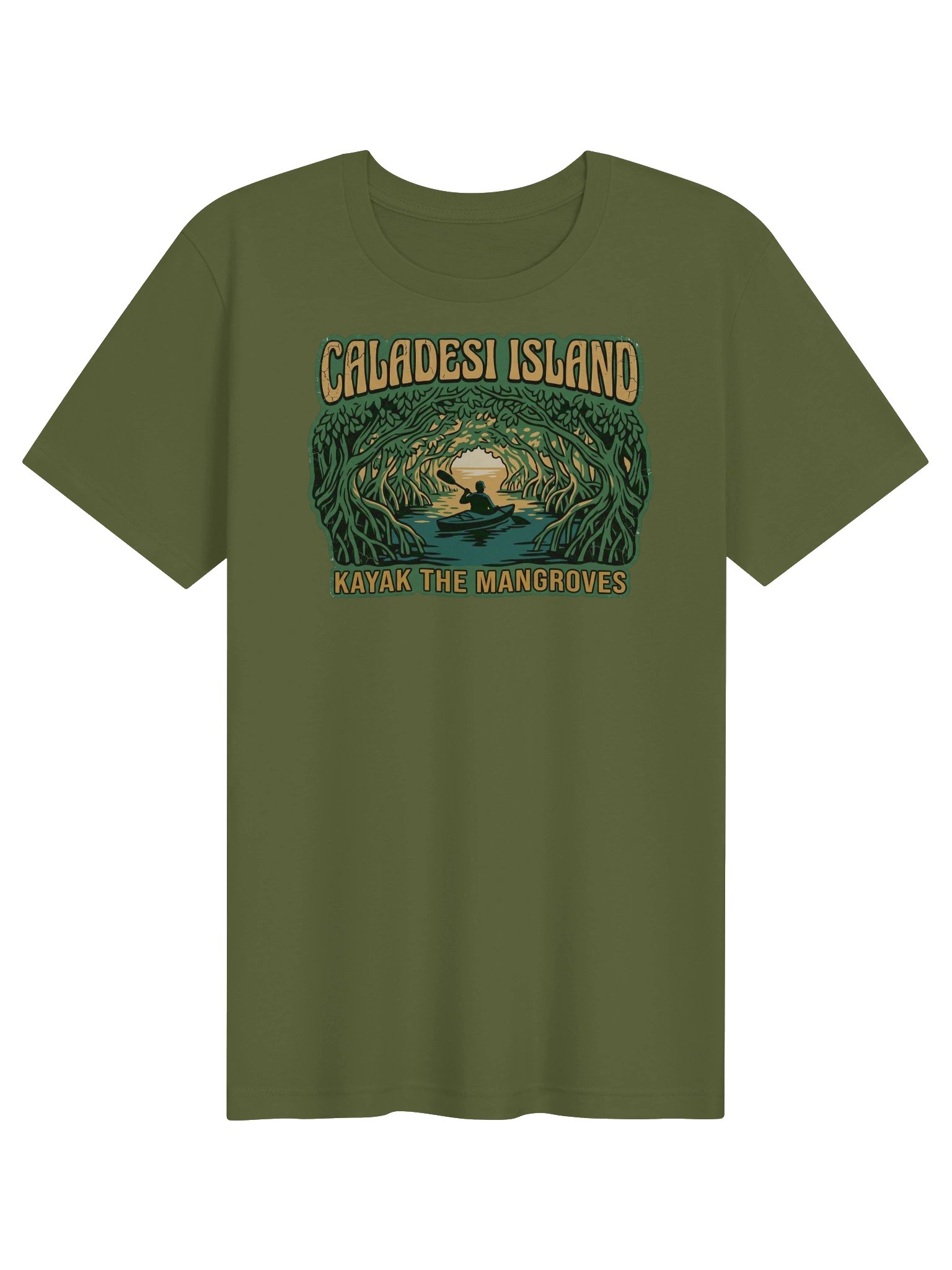 Caladesi Island Kayak the Mangroves Florida State Park Tee product image (1)