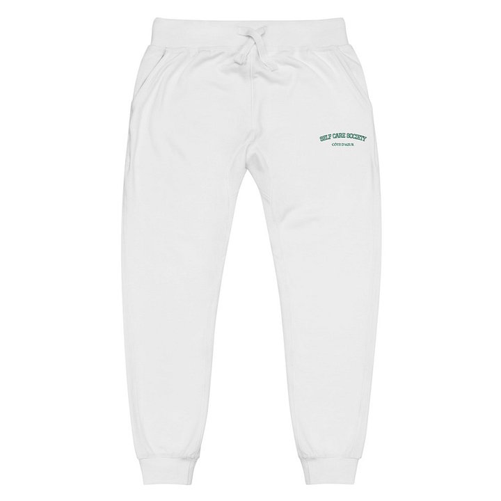 Self Care Society Côte d'Azur Embroidered Joggers product image (1)