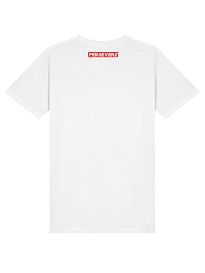 PA Determination "Power" Unisex White Tee product image (2)