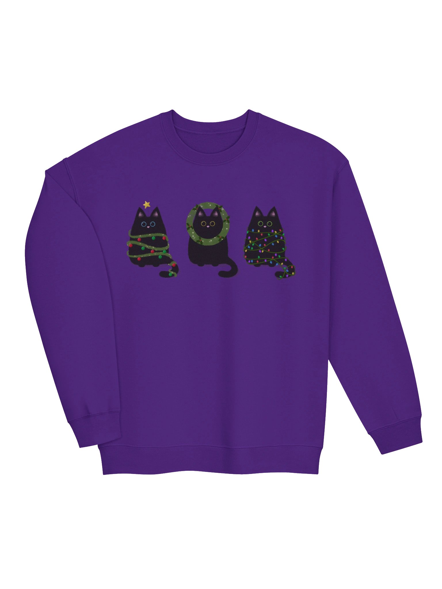 We Three Cats Christmas Jumper product image (15)