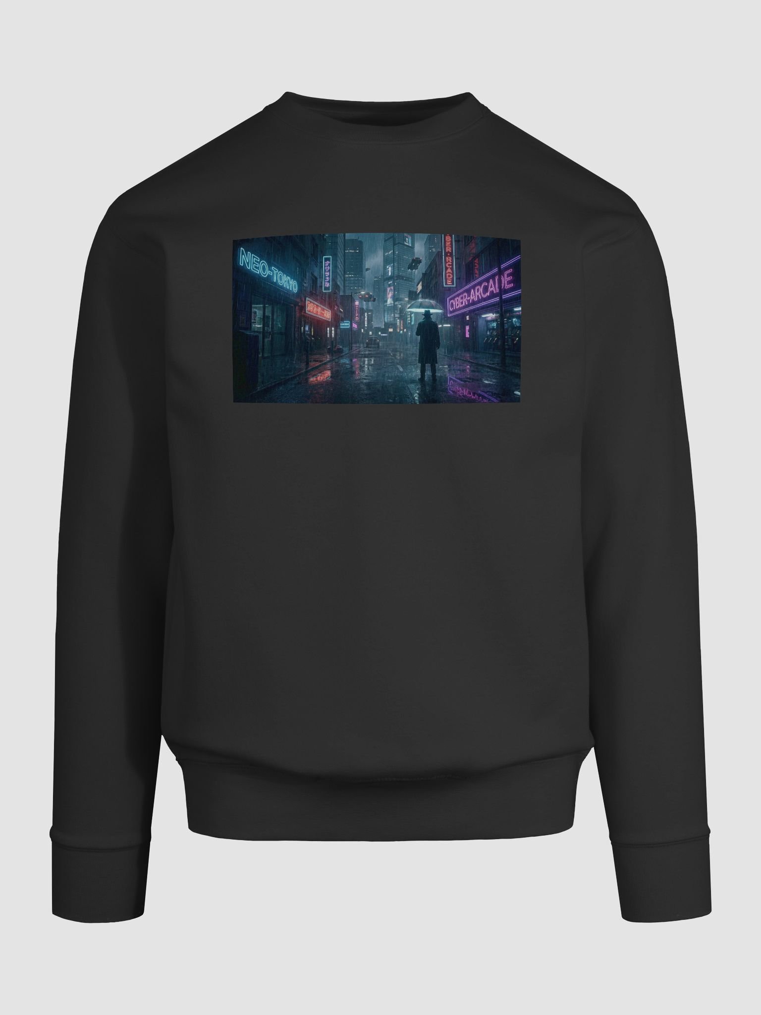 Neon Rainfall Premium Sweatshirt product image (9)