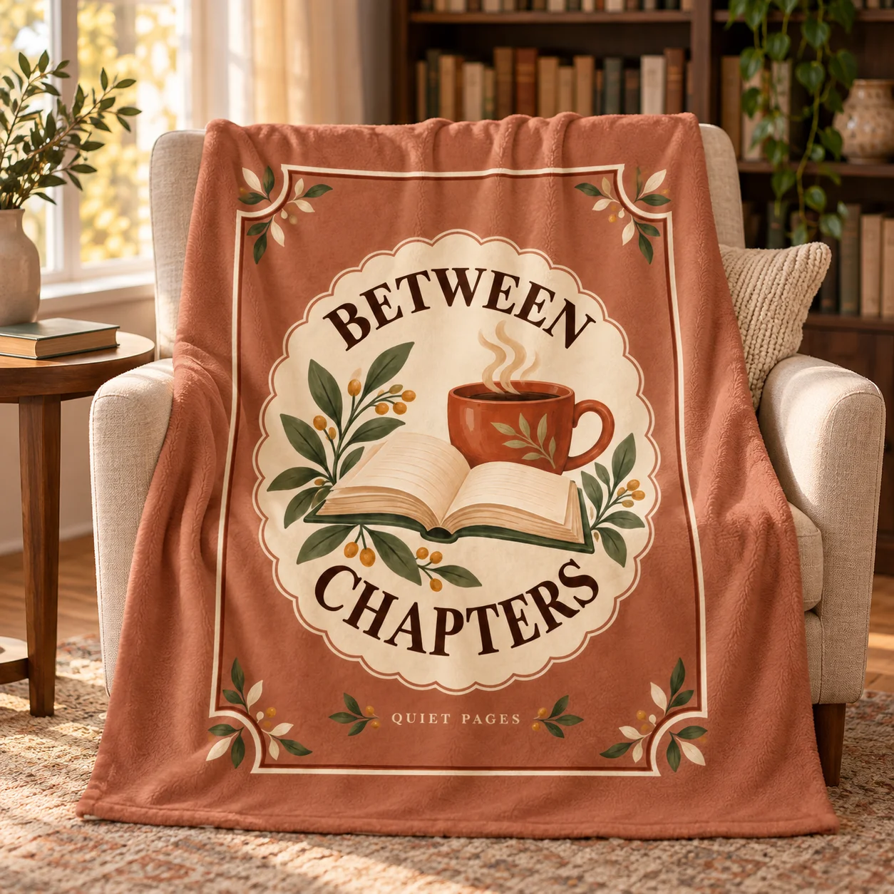 Between Chapters Throw Blanket product image (1)