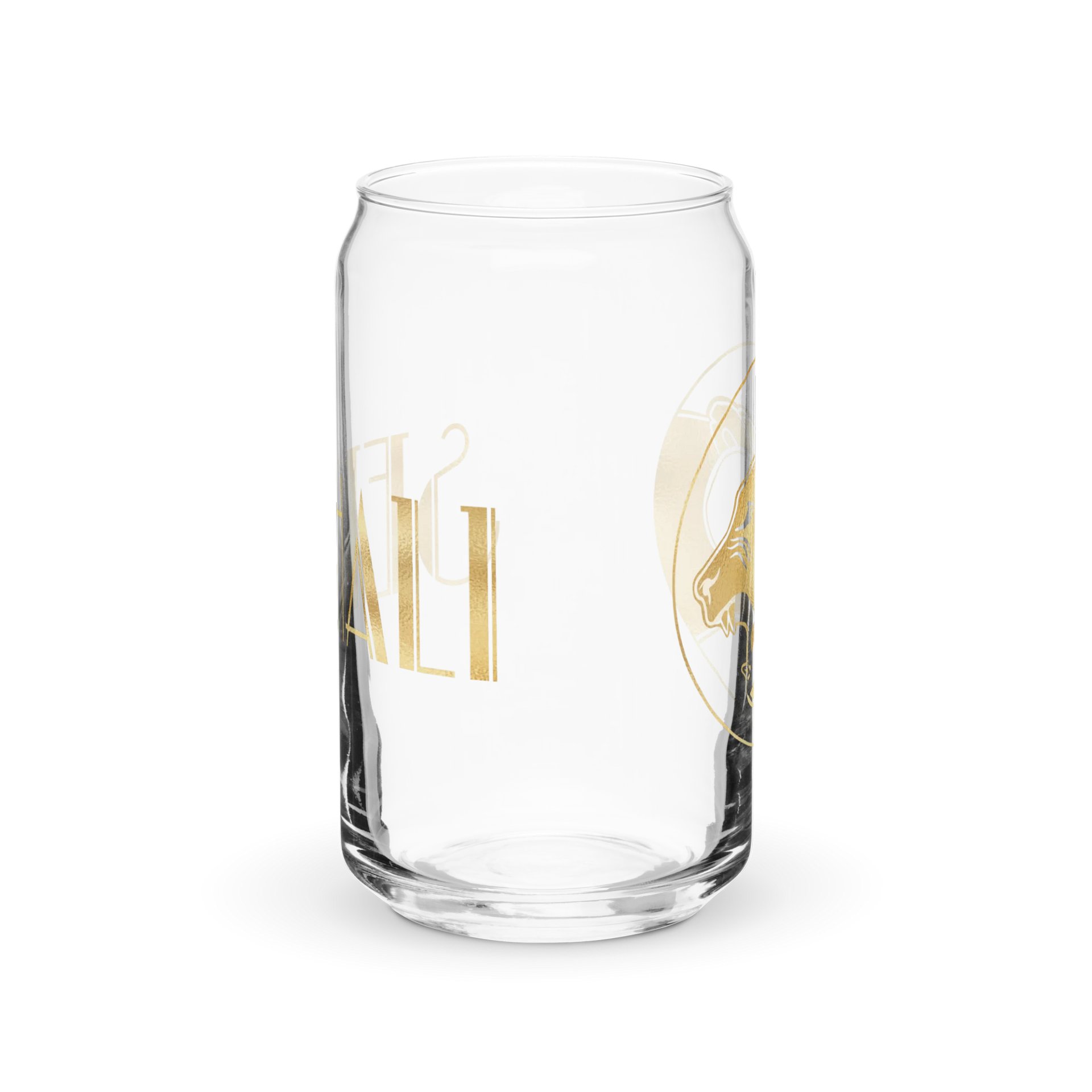 Logo Gilded Can-Shaped Glass product image (4)